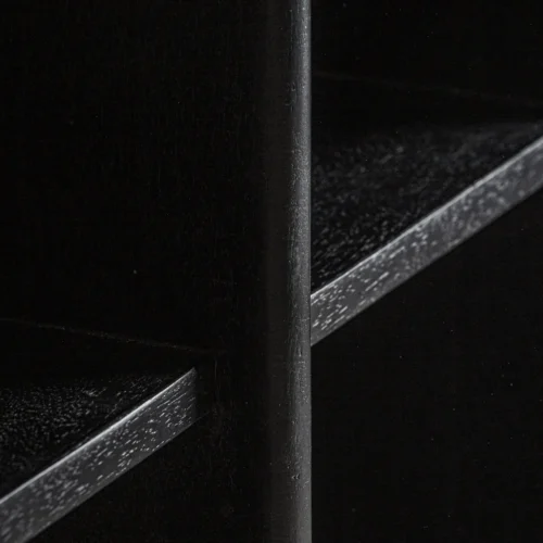 Étagère Nara manguier noir et marbre Vical Home — vue 3