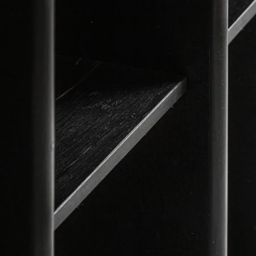 Étagère Nara manguier noir et marbre Vical Home — vue 4