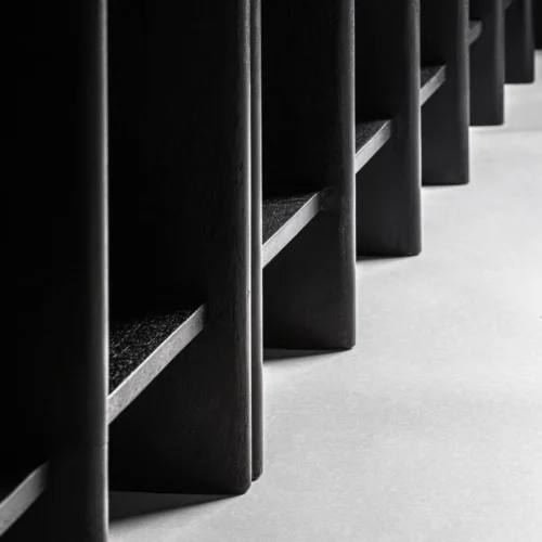 Étagère Nara manguier noir et marbre Vical Home — vue 9