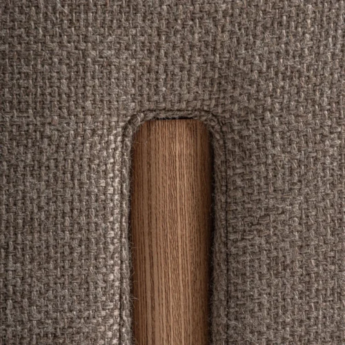 Fauteuil Carlton gris chiné et pin Vical Home — vue 9