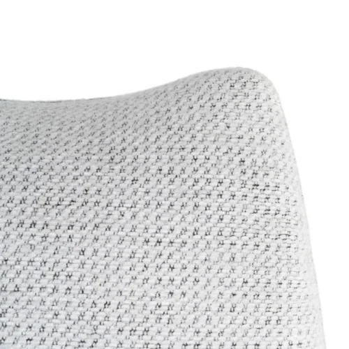Fauteuil chiné blanc-noir Ixia 61 cm — vue 3