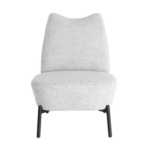 Fauteuil chiné blanc-noir Ixia 61 cm — vue 6