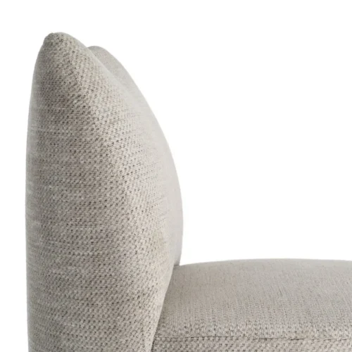 Fauteuil chiné crème Ixia 61 cm — vue 2