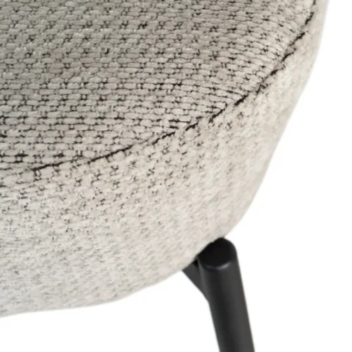 Fauteuil chiné crème Ixia 61 cm — vue 7
