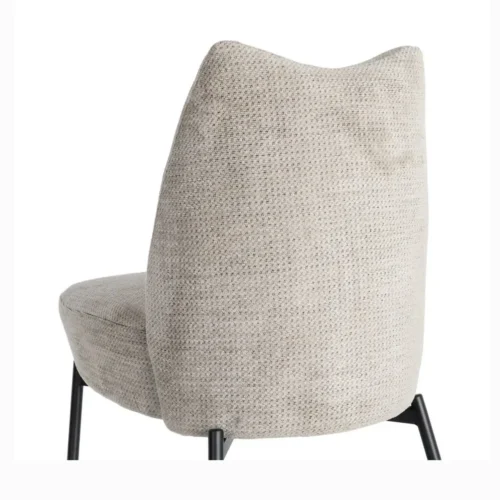 Fauteuil chiné crème Ixia 61 cm — vue 9