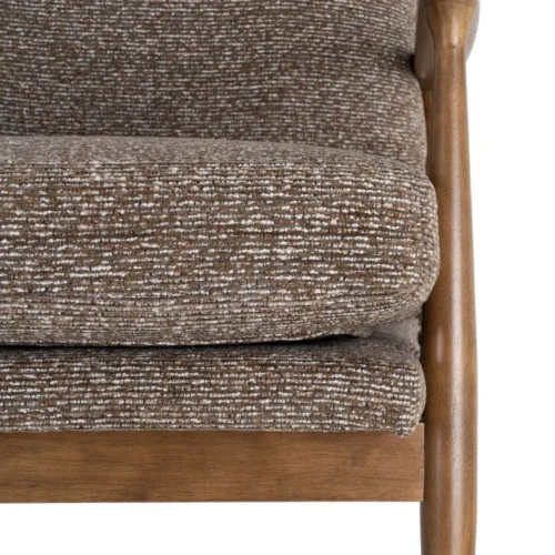 Fauteuil chiné marron Ixia 72 cm — vue 5