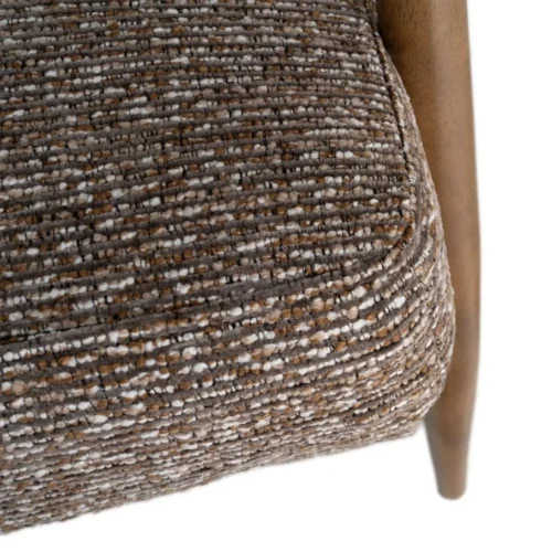 Fauteuil chiné marron Ixia 72 cm — vue 7
