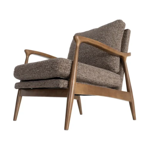 Fauteuil chiné marron Ixia 72 cm — vue 8