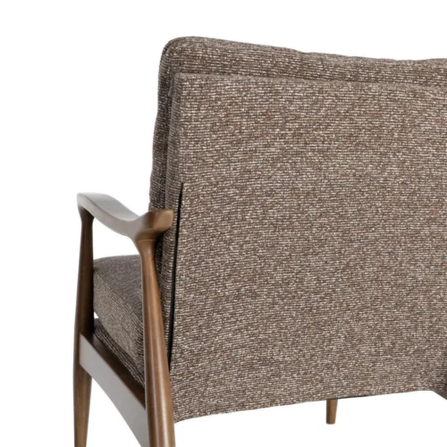 Fauteuil chiné marron Ixia 72 cm — vue 9