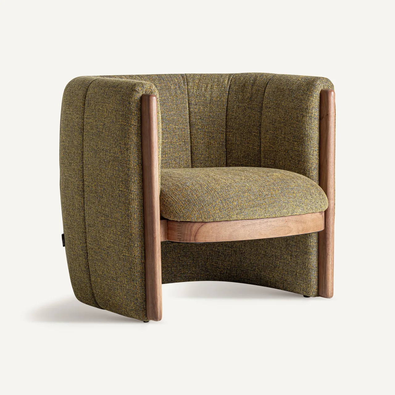 Fauteuil Fiac jaune chiné Vical Home