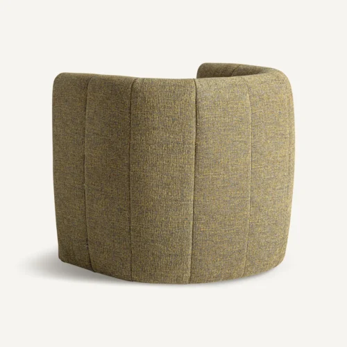 Fauteuil Fiac jaune chiné Vical Home — vue 4