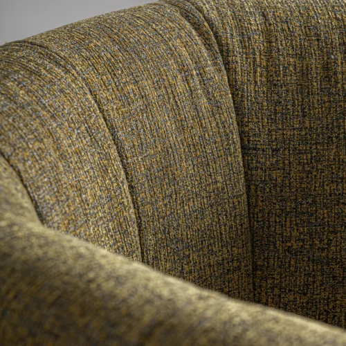 Fauteuil Fiac jaune chiné Vical Home — vue 6