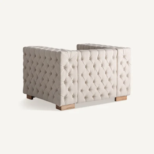 Fauteuil Genhof beige Vical Home — vue 4