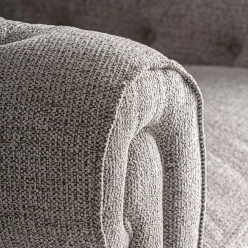 Fauteuil Ipswich frêne marron et gris Vical Home — vue 5