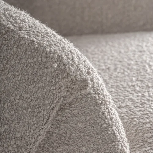 Fauteuil Jacquard orme clair et beige 98 cm Vical Home — vue 5