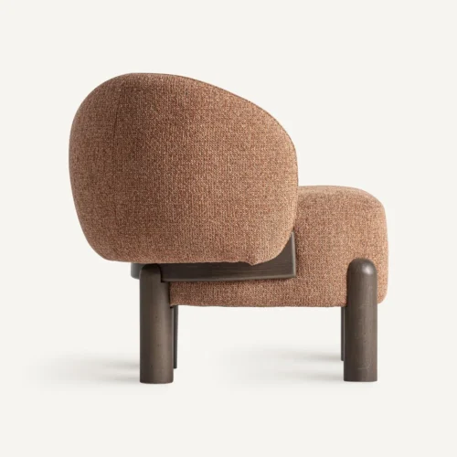 Fauteuil Janvi terracotta Vical Home — vue 3
