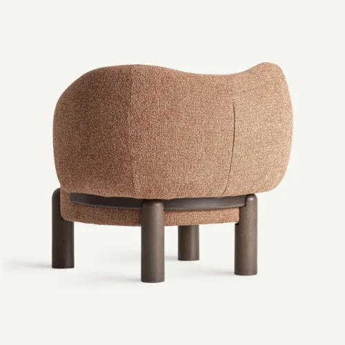 Fauteuil Janvi terracotta Vical Home — vue 4
