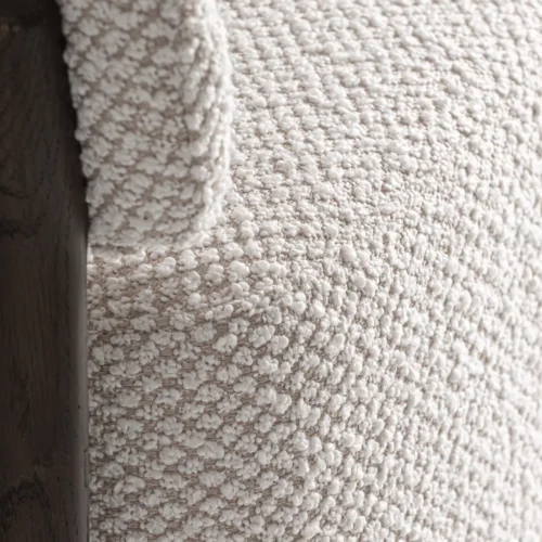 Fauteuil Kelan frêne marron et blanc cassé Vical Home — vue 6