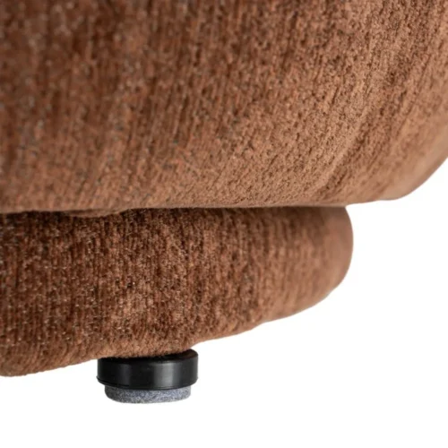 Fauteuil marron tissu Ixia 77 cm — vue 5
