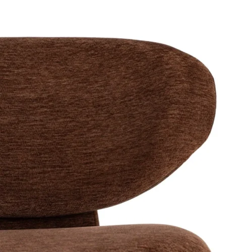 Fauteuil marron tissu Ixia 77 cm — vue 9