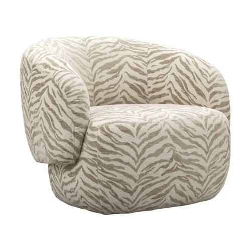 Fauteuil Milano beige tiger Richmond Interiors