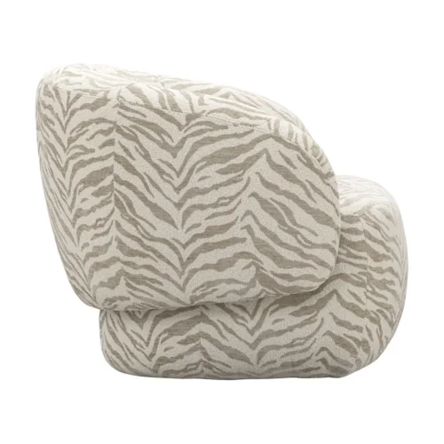 Fauteuil Milano beige tiger Richmond Interiors — vue 4