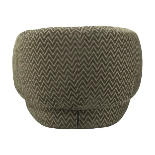 Fauteuil Milano moss chevron Richmond Interiors — vue 5
