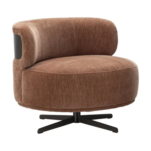 Fauteuil pivotant Lauren be straight mocha mousse Richmond Interiors