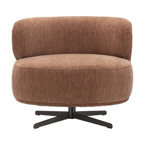 Fauteuil pivotant Lauren be straight mocha mousse Richmond Interiors — vue 3