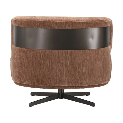 Fauteuil pivotant Lauren be straight mocha mousse Richmond Interiors — vue 5