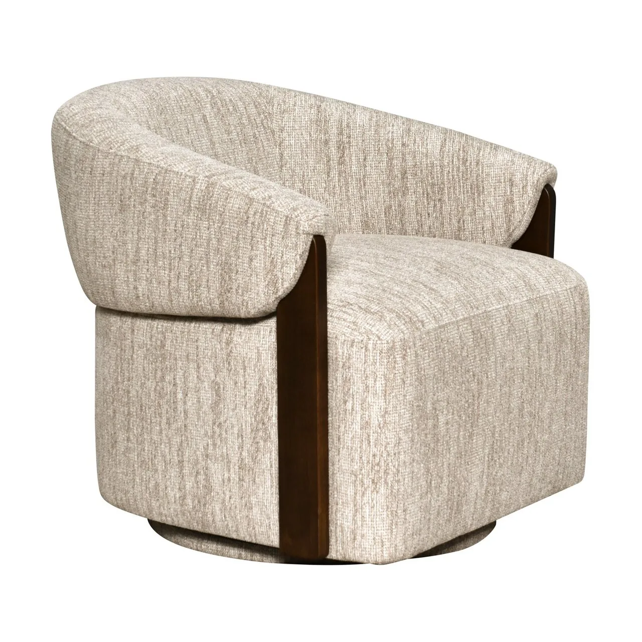 Fauteuil pivotant Marina natural softweave ignifugé Richmond Interiors