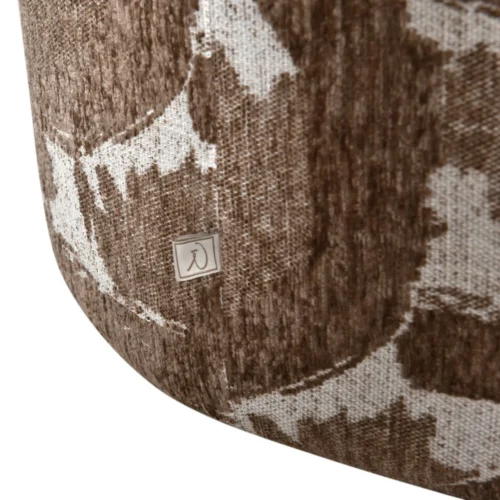 Fauteuil pivotant Talley marron nature Richmond Interiors — vue 7