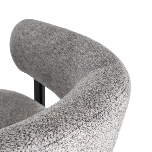 Fauteuil tapissé assise rembourrée Ixia 77 cm — vue 10