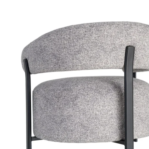 Fauteuil tapissé assise rembourrée Ixia 77 cm — vue 5