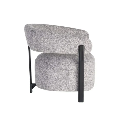 Fauteuil tapissé assise rembourrée Ixia 77 cm — vue 6