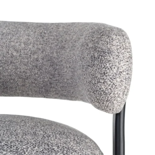 Fauteuil tapissé assise rembourrée Ixia 77 cm — vue 7