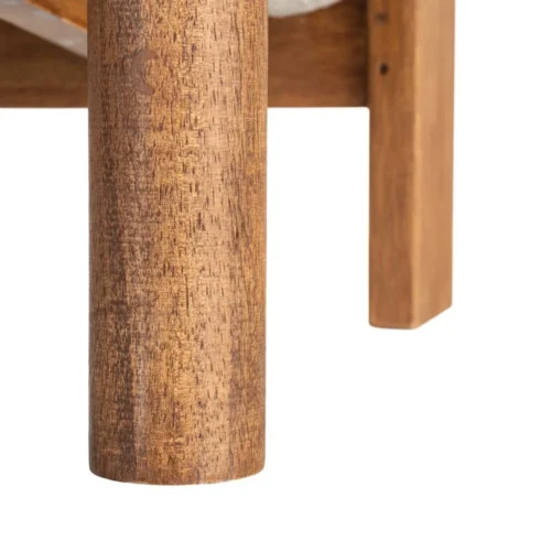 Fauteuil tapissé beige Ixia 97 cm — vue 6