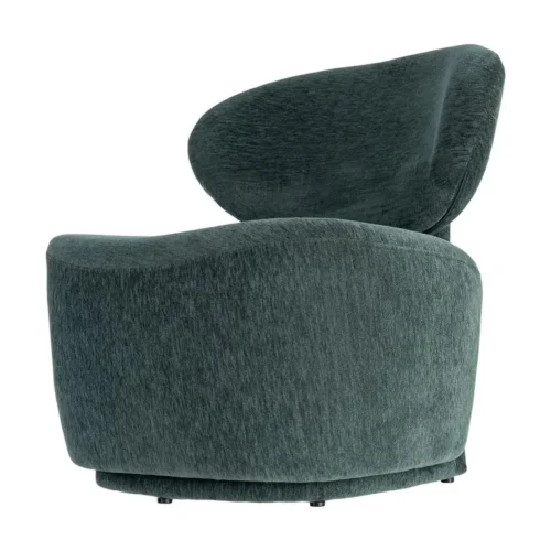 Fauteuil vert tissu Ixia 77 cm — vue 4