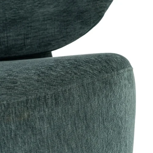 Fauteuil vert tissu Ixia 77 cm — vue 7