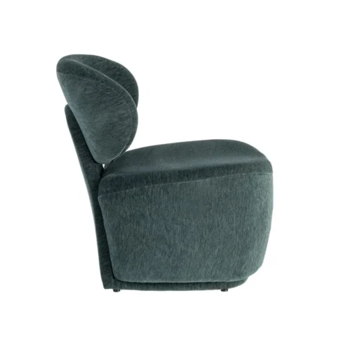 Fauteuil vert tissu Ixia 77 cm — vue 8
