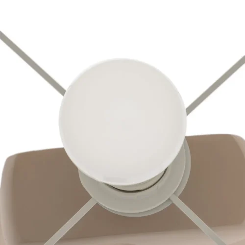 Lampadaire en résine crème abat-jour lin Ixia 126,5 cm — vue 4