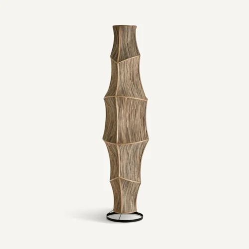 Lampadaire Lauzun fibre naturelle beige Vical Home