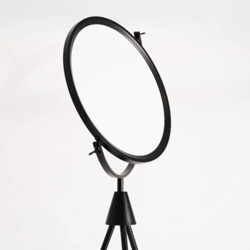 Lampadaire Mae fer noir et acrylique Vical Home — vue 3