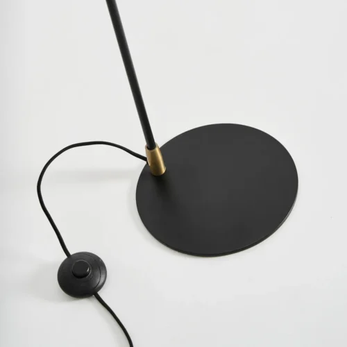 Lampadaire Seb fer noir et doré Vical Home — vue 4