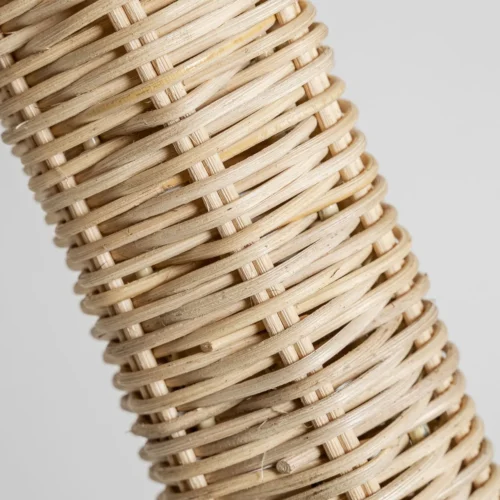 Lampadaire Sphere rotin brun clair Vical Home — vue 4