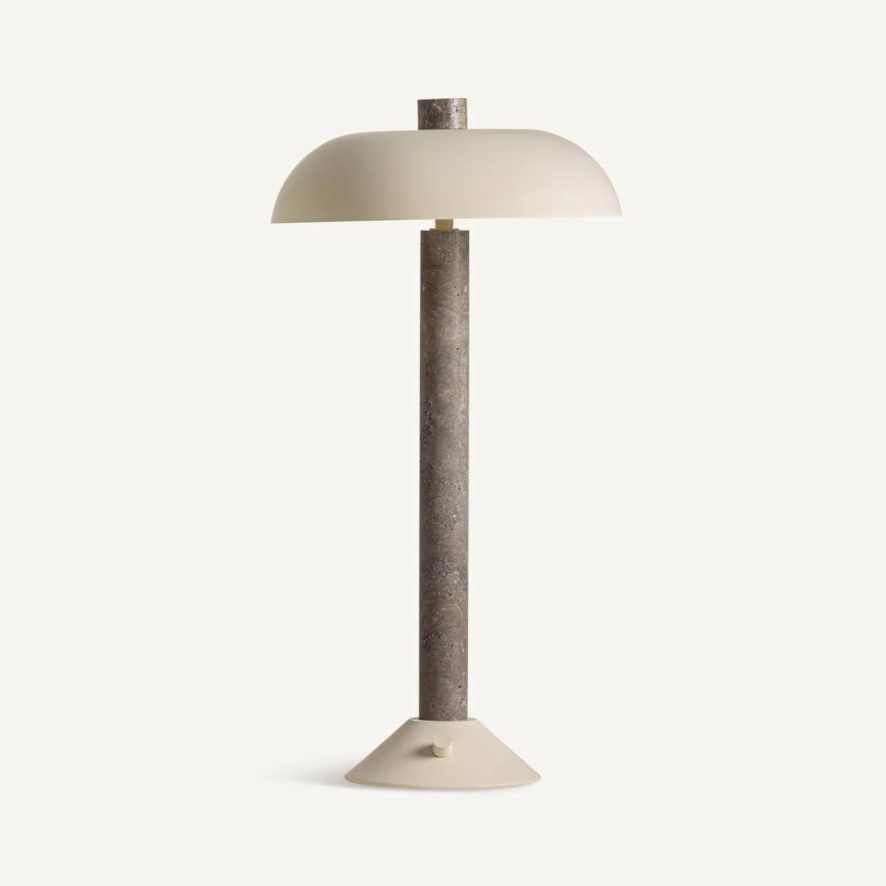 Lampe à poser Balhsa marbre et crème Vical Home