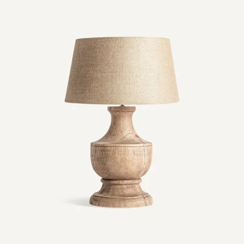 Lampe à poser Beyssac manguier et jute Vical Home