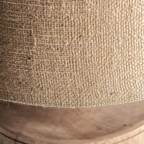 Lampe à poser Beyssac manguier et jute Vical Home — vue 2