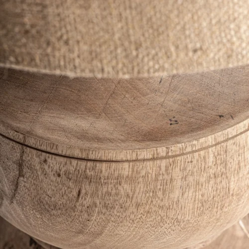 Lampe à poser Beyssac manguier et jute Vical Home — vue 3