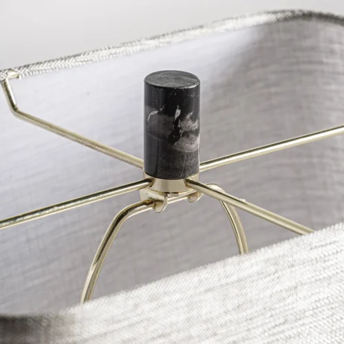 Lampe à poser Carla noir et doré Vical Home — vue 2
